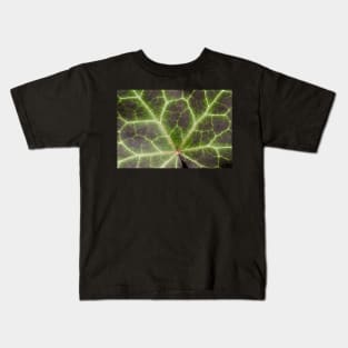 Leaf Lightning. Nature Photography Kids T-Shirt